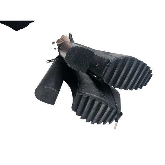 Current Mood Nola Boot 9 Platform Chunky Lace Up Goth Whimsygoth Dolls Kill - Picture 3 of 7